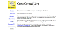 Tablet Screenshot of crossconnect.org